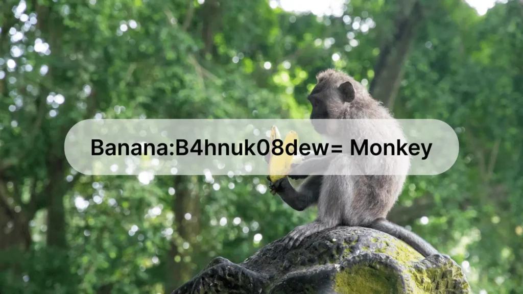 The Intriguing Connection Between Banana:b4hnuk08dew= Monkey – All You Need to Know